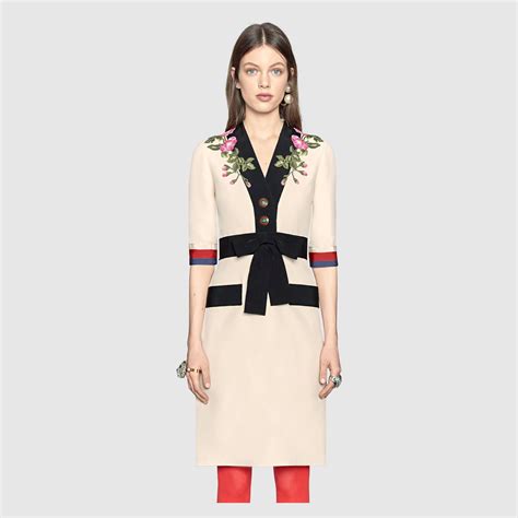 gucci 100 fine wool dress|gucci designer dresses for women.